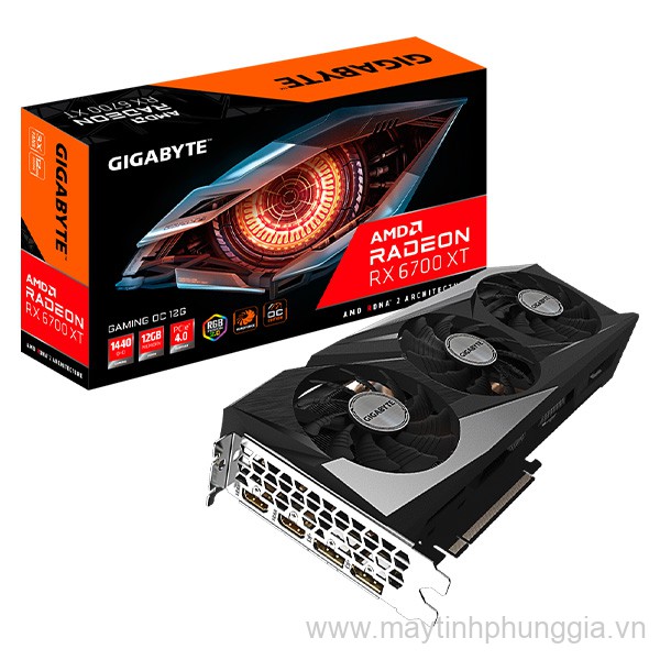 Sửa VGA GIGABYTE Radeon RX 6700 XT GAMING OC 12G