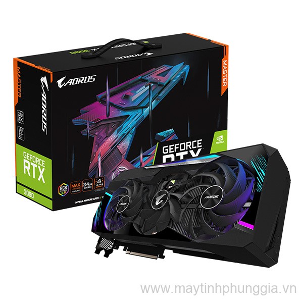 Sửa Cạc đồ họa GIGABYTE AORUS RTX 3090 MASTER 24G