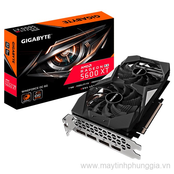 Sửa VGA GIGABYTE Radeon RX 5600 XT WINDFORCE OC 6G