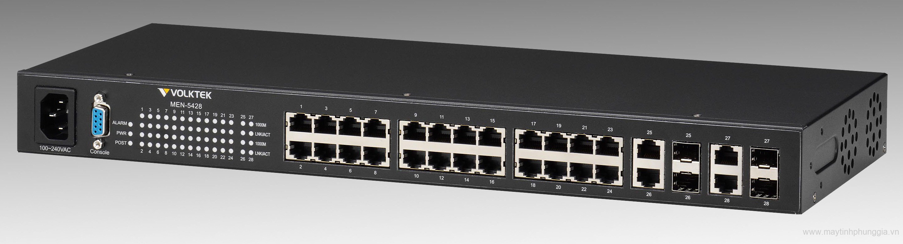 Sửa 24-Port Managed Gigabit Switch VolkTek NSH-3424