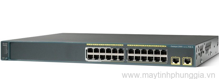 Sửa bộ chia mạng Switch CISCO Catalyst 2960 WS-C2960-24TT-L