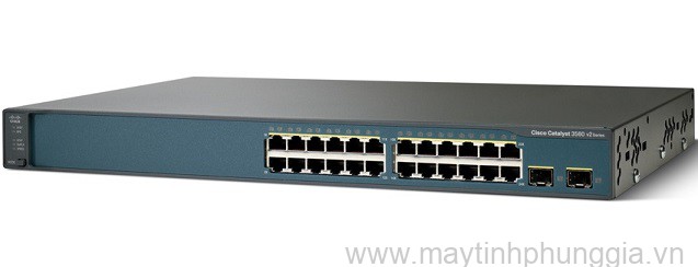 Sửa bộ chia mạng Switch CISCO Catalyst 3560 WS-C3560V2-24PS-S