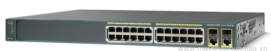 Sửa bộ chia mạng Switch CISCO Catalyst 2960-Plus WS-C2960+24PC-S