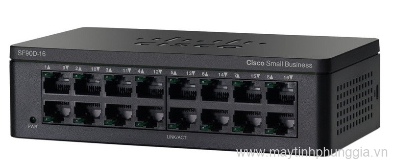 Sửa bộ chia mạng 16-Port 10-100 Ethernet Switch Cisco SF90D-16