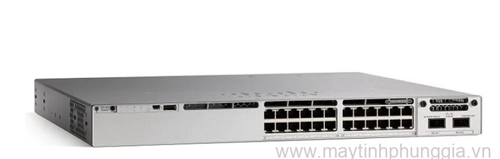 Sửa bộ chia mạng 24-port Gigabit Ethernet Switch Cisco C9300-24T-A
