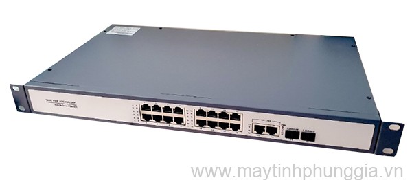 Sửa bộ chia mạng 18 cổng RJ45 1G + 2 Slot SFP 1.25G Switch HDTEC
