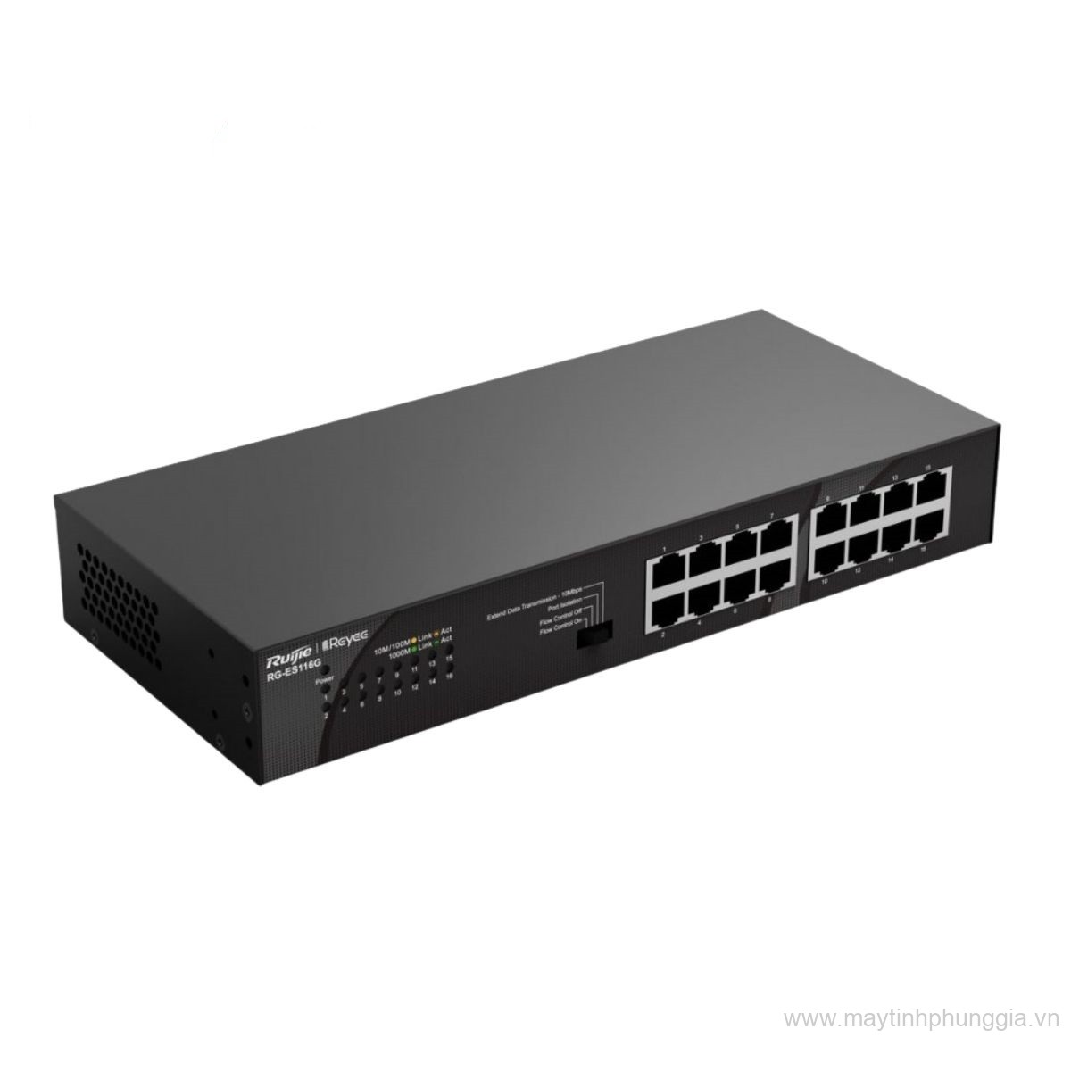 Sửa Bộ chia mạng Switch Ruijie RG-ES116G 16 cổng 10-100-1000 BASE-T