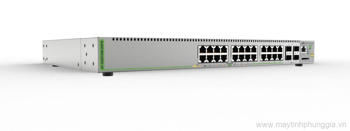 Sửa Bộ chia mạng POE 24 port Allied Telesis AT-GS970M-28PS