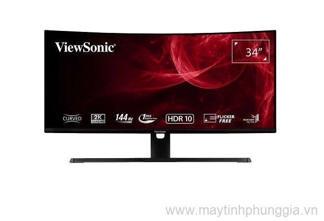 Sửa Màn hình cong ViewSonic VX3418-2KPC 34" 2K 144Hz