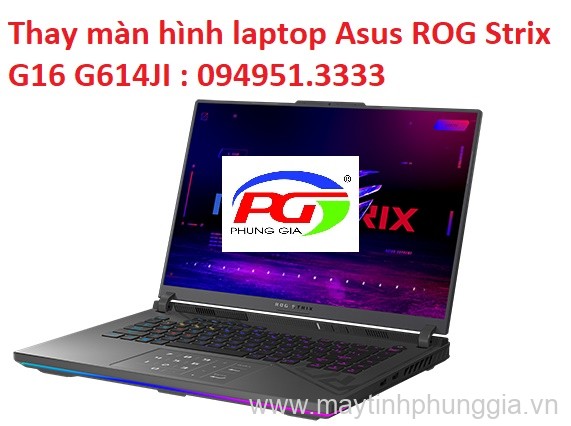 Thay màn hình laptop Asus ROG Strix G16 G614JI
