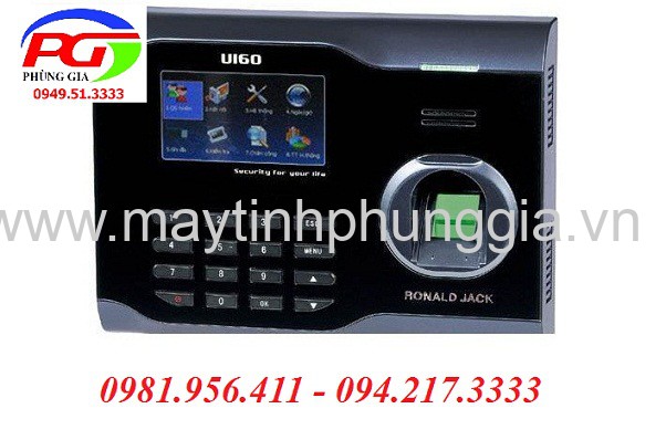 Sửa máy chấm công vân tay ứng Ronald Jack U160C